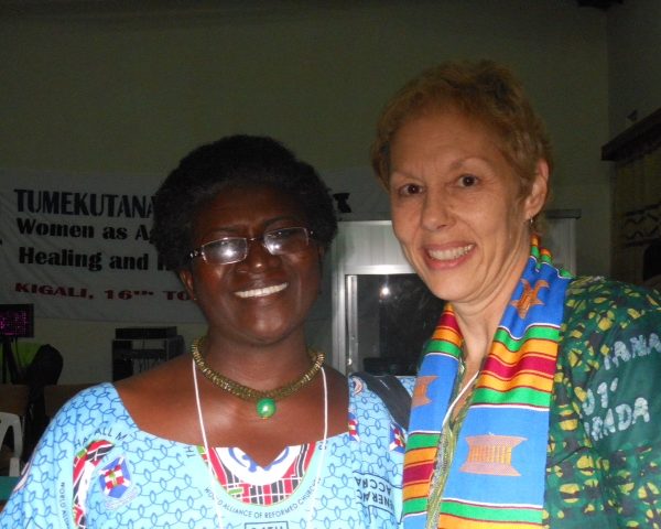 Caryl with Catherine from Ghana