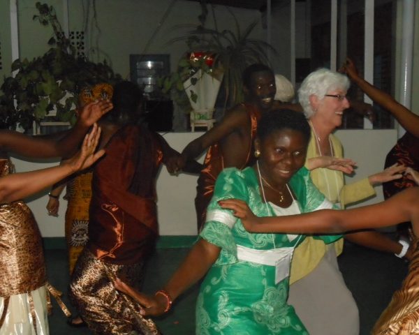 Dancing on cultural night