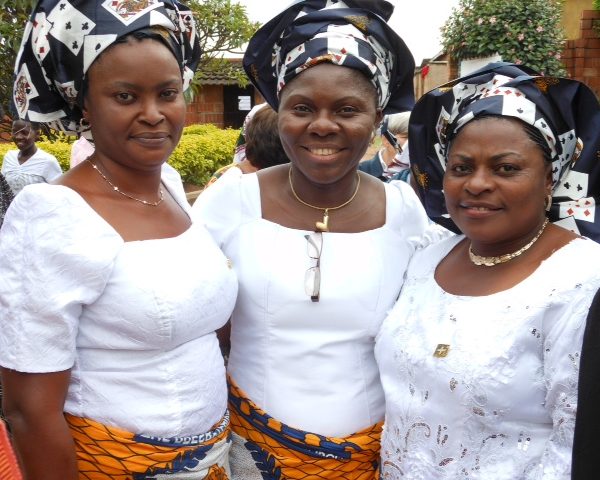 Esther, Jessie and Mercy from Nigeria